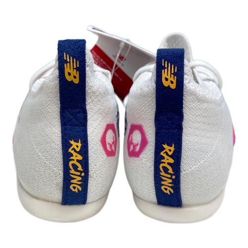 NEW BALANCE (ニューバランス) トラックスパイク ランニングシューズ UMDELRRE2 FuelCell MD-X E2 メンズ SIZE 27cm ホワイト×オレンジ