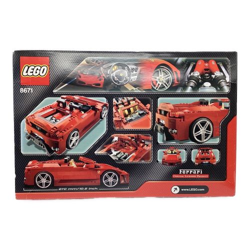 LEGO (レゴ) レゴブロック フェラーリF430スパイダー1/17 8671