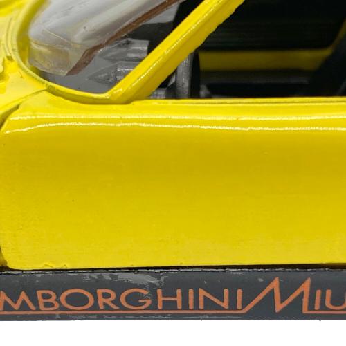 ミニカー イエローカラー LAMBORGHINI