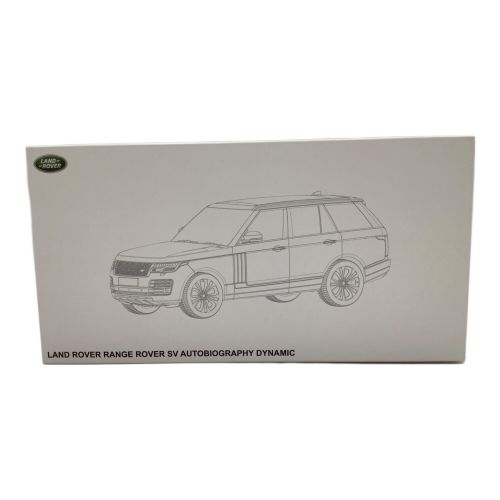 LCD MODELS ダイキャストカー 1/18 Land Rover Range Rover SVAutobiography Dynamic ホワイト