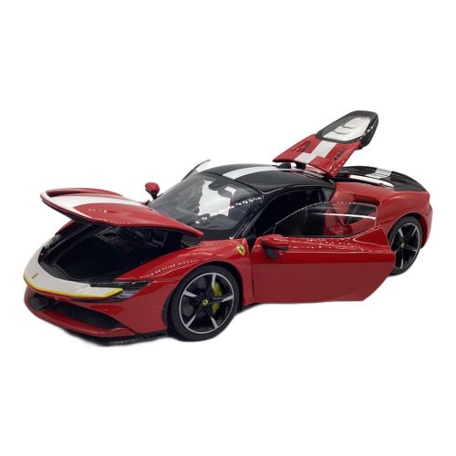 burago (ブラーゴ) ミニカー Ferrari SF90 Stradale Assetto Fiorano 2020 赤 1:18