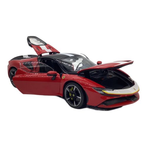 burago (ブラーゴ) ミニカー Ferrari SF90 Stradale Assetto Fiorano 2020 赤 1:18