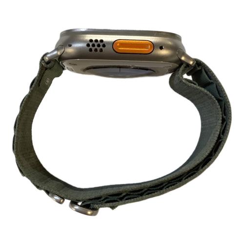 Apple (アップル) Apple Watch ULTRA 箱有 付属バンドヨゴレ有 MQFK3J/A GPS+Cellularモデル 49mm 〇 バッテリー:Aランク(90%) 程度:Bランク 352703678061899