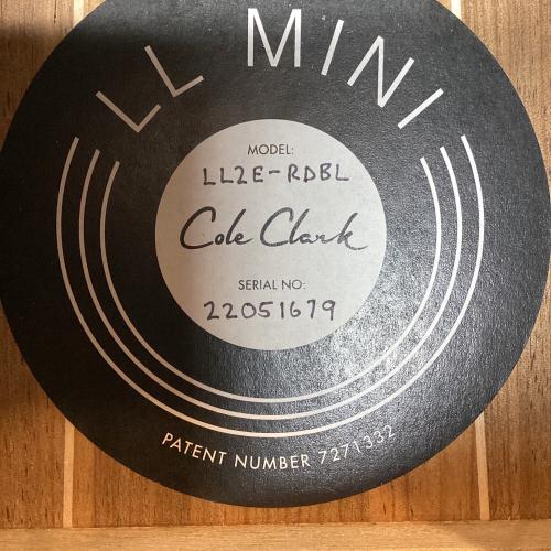 cole clark (コールクラーク) エレアコギター  LL2E-RDBL