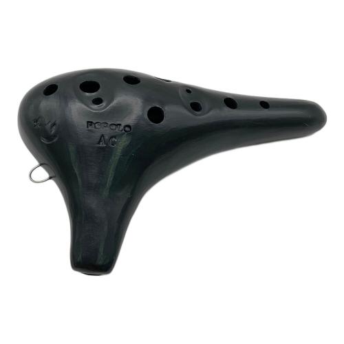 POPOLO (ポポロ) AC オカリナ ブラック コンチェルト