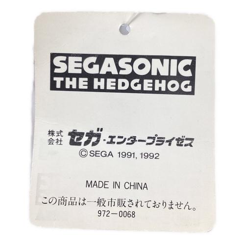 SEGA (セガ) ヌイグルミ 毛羽立ち有 1991年・1992年 セガ・ソニック・ザ・ヘッジホッグ プラスチックブーツ ぬいぐるみ