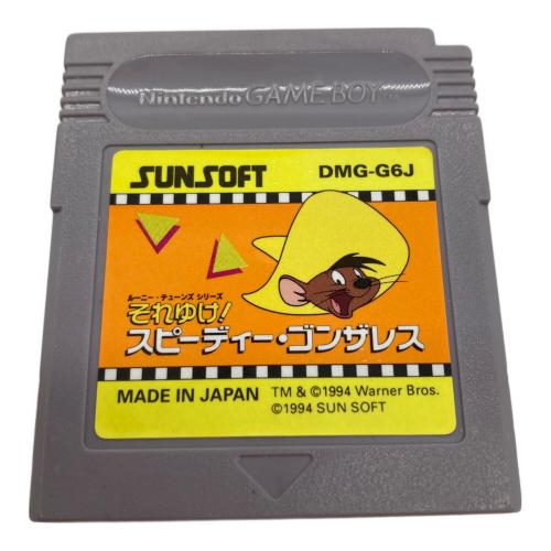 ゲームボーイ用ソフト スピーディー・ゴンザレス -
