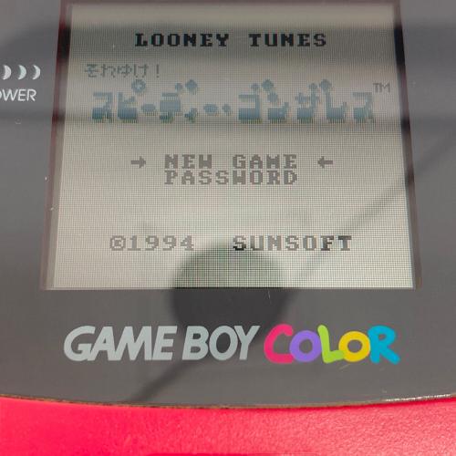 ゲームボーイ用ソフト スピーディー・ゴンザレス -