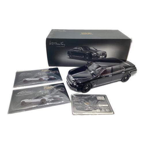 ARLMOST RWAL モデルカー Bentley Mulsanne W.O Editon By Mulliner 1/18 100周年記念