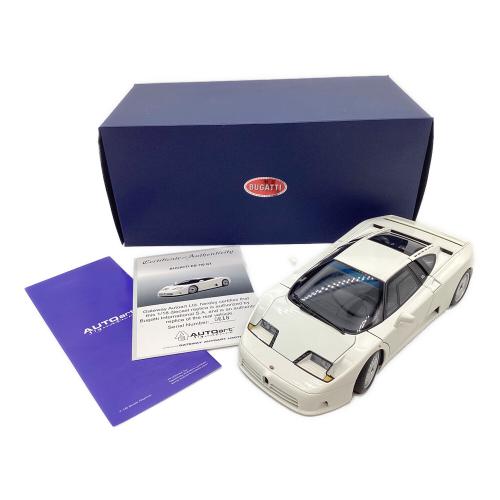 AUTOart (オートアート) モデルカー BUGATTI White EB110 GT