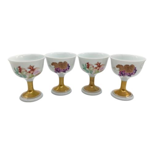 深川製磁 (フカガワセイジ) ワインカップ 4Pセット