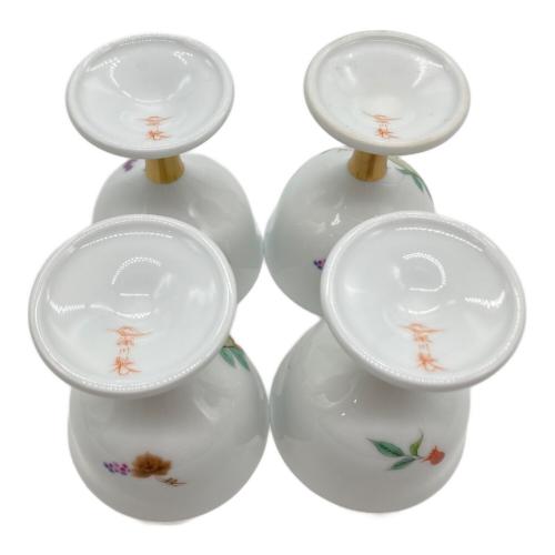 深川製磁 (フカガワセイジ) ワインカップ 4Pセット