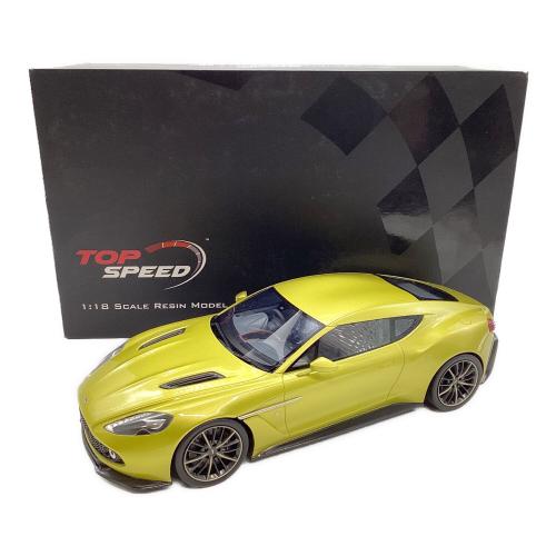 TOP SPEED ミニカー 1/18 Aston Marthin Vanqisg Zagato Cosmopolitan Yellow