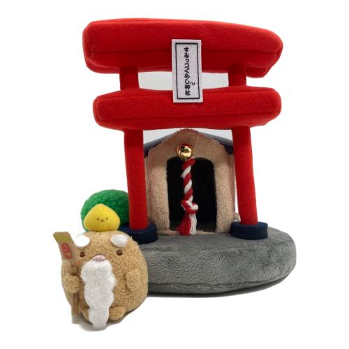 ☆希少レア☆ すみっコぐらし シーンぬいぐるみ 神社 てのりぬいぐるみ : MF51601 すみっコぐらしコレクション 『みんなでことり
