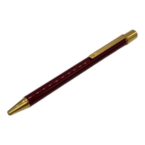 Cartier (カルティエ) ボールペン 111676 ツイスト式 ボルドー×ゴールドカラー