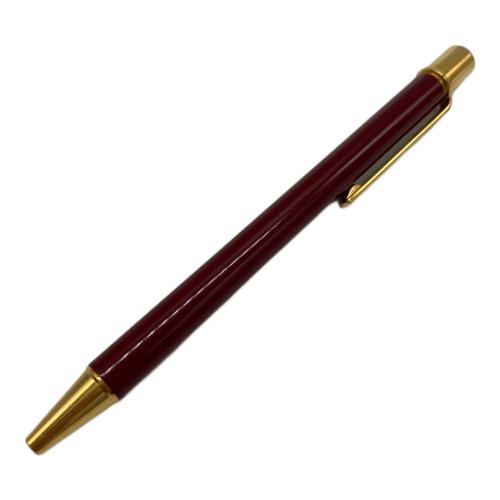 Cartier (カルティエ) ボールペン 111676 ツイスト式 ボルドー×ゴールドカラー