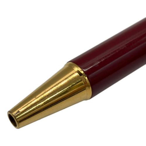 Cartier (カルティエ) ボールペン 111676 ツイスト式 ボルドー×ゴールドカラー