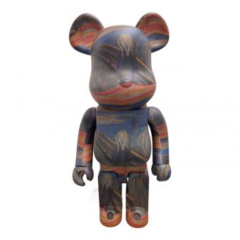 MEDICOM TOY (メディコム・トイ) フィギュア BE@BRICK 1000％ Edvard Munch × BE@RBRICK Munch Scream
