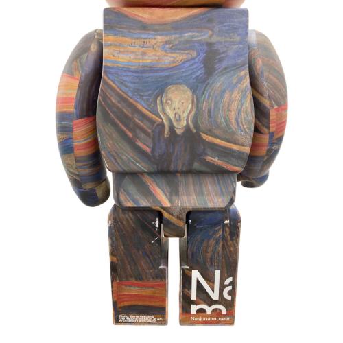 MEDICOM TOY (メディコム・トイ) フィギュア BE@BRICK 1000％ Edvard Munch × BE@RBRICK Munch Scream