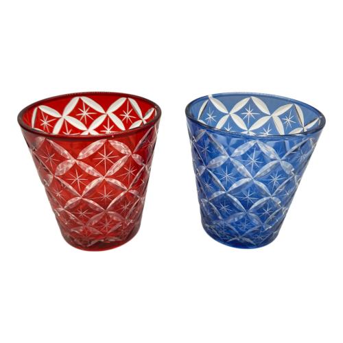 ORIBE (オリベ) ペア切子 MODERN ART KIRIKO 2Pセット