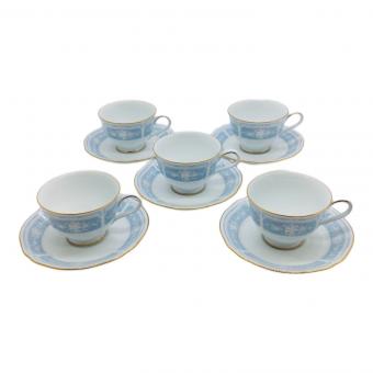 Noritake (ノリタケ) カップ&ソーサー レースウッドゴールド 5Pセット