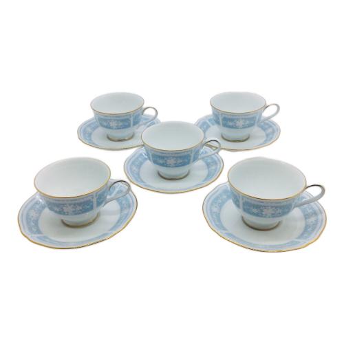 Noritake (ノリタケ) カップ&ソーサー レースウッドゴールド 5Pセット