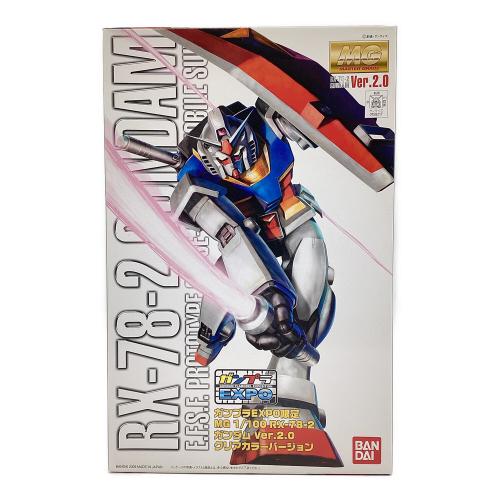 BANDAI (バンダイ) ガンプラ MG 1/100 RX-78-2 ガンダム Ver.2.0 クリアカラーバージョン プラモデル