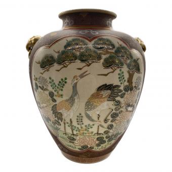 薩摩焼 双耳花瓶 飾壺