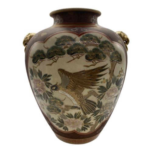 薩摩焼 双耳花瓶 飾壺