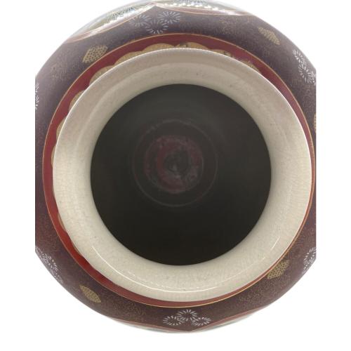 薩摩焼 双耳花瓶 飾壺