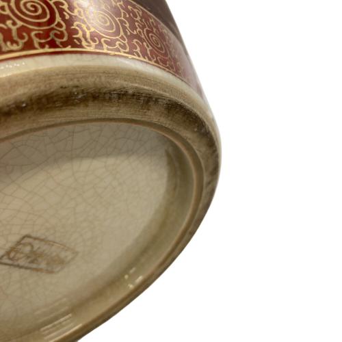 薩摩焼 双耳花瓶 飾壺