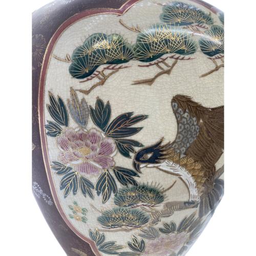 薩摩焼 双耳花瓶 飾壺