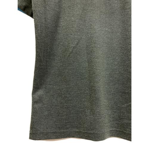 MARK&LONA (マークアンドロナ) ポロシャツ ゴルフウェア(トップス) MLM-3B-AP11 メンズ SIZE 48 グレー×ブルー