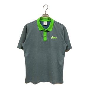 MARK&LONA (マークアンドロナ) ポロシャツ ゴルフウェア(トップス) MLM-3B-AP11 メンズ MLM-3B-AP11 グレー×グリーン