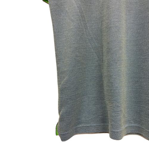 MARK&LONA (マークアンドロナ) ポロシャツ ゴルフウェア(トップス) MLM-3B-AP11 メンズ MLM-3B-AP11 グレー×グリーン