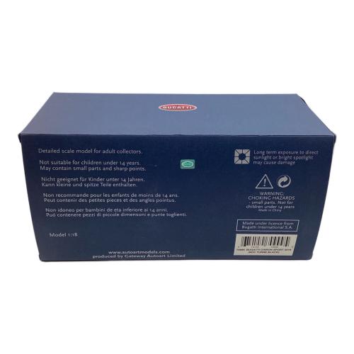 AUTOart (オートアート) モデルカー ブガッティ シロン スポーツ 2019 コンポジットダイキャストモデル