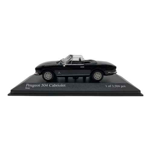 MINICHAMPS (ミニチャンプス) ミニカー プジョー 504 カブリオレ