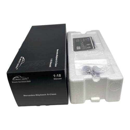 almost real (オールモストリアル) モデルカー Ｍercedes Ｍaybach S-Ｃlass 2021 1/18