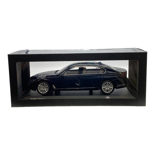 ミニカー I-Scale 1/18 BMW 750LI G12 2015 ダークブルー