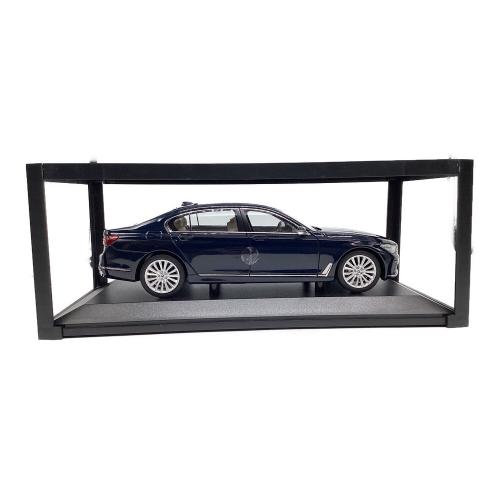 ミニカー I-Scale 1/18 BMW 750LI G12 2015 ダークブルー