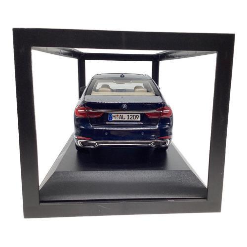ミニカー I-Scale 1/18 BMW 750LI G12 2015 ダークブルー