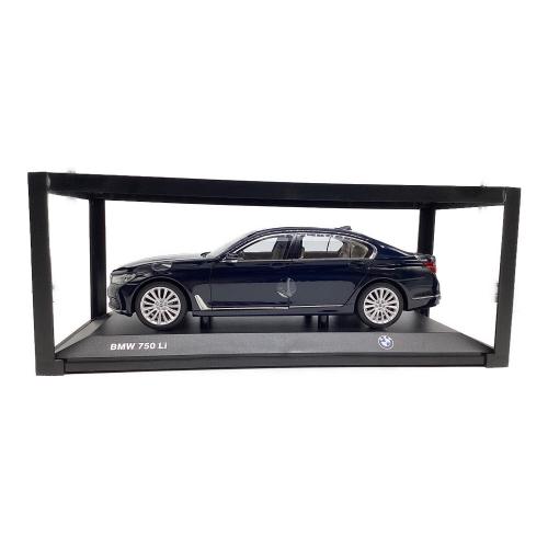 ミニカー I-Scale 1/18 BMW 750LI G12 2015 ダークブルー