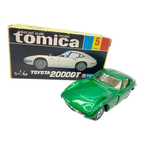 TOMY (トミー) トミカ 黒箱 TOYOTA 2000GT メタリックグリーン
