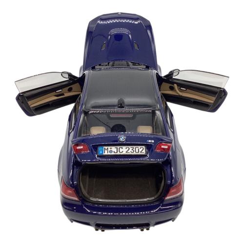 京商 (キョウショウ) モデルカー 1/18 BMW M3 Coupe(Blue)