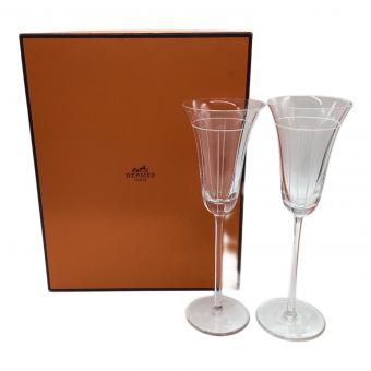 HERMES (エルメス) シャンパングラス 2Pセット