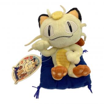 Pokemon Center (ポケモンセンター) てまねきニャース 青座布団 ヌイグルミ