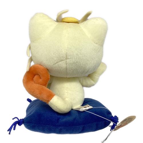 Pokemon Center (ポケモンセンター) てまねきニャース 青座布団 ヌイグルミ