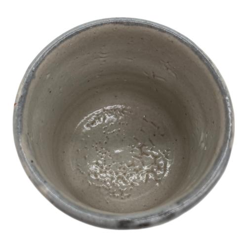 益子焼 (マシコヤキ) 湯呑み 松原直之作