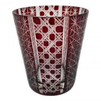 ZEN STUDIO 切子ロックグラス 箱付き