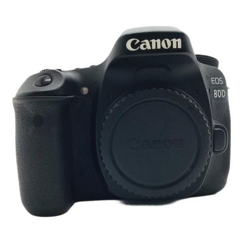 CANON (キヤノン) デジタル一眼レフカメラ EOS 80D 2580万画素 APS-C 専用電池 SDカード対応 ISO100～16000 最高約7コマ/秒 1/8000～30秒 -